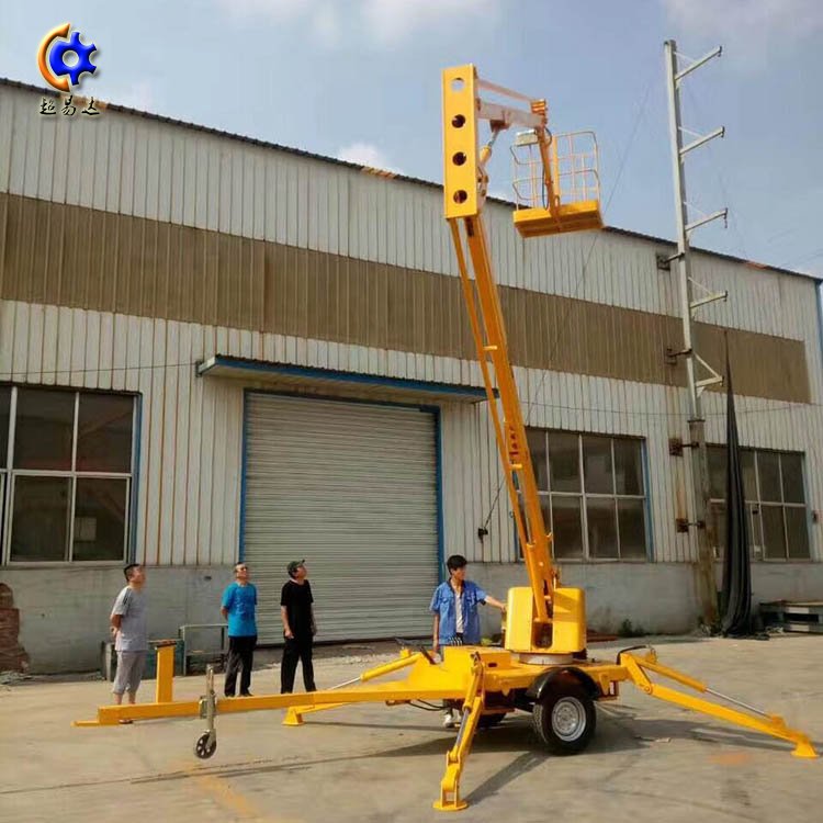 拖車折臂式高空作業平臺